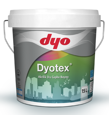 dyo dyotex akrilik dış cephe boyası