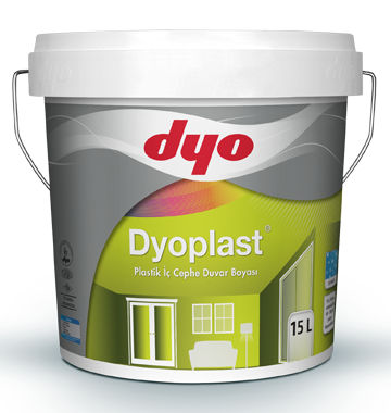 dyo dyoplast plastik iç cephe duvar boyası